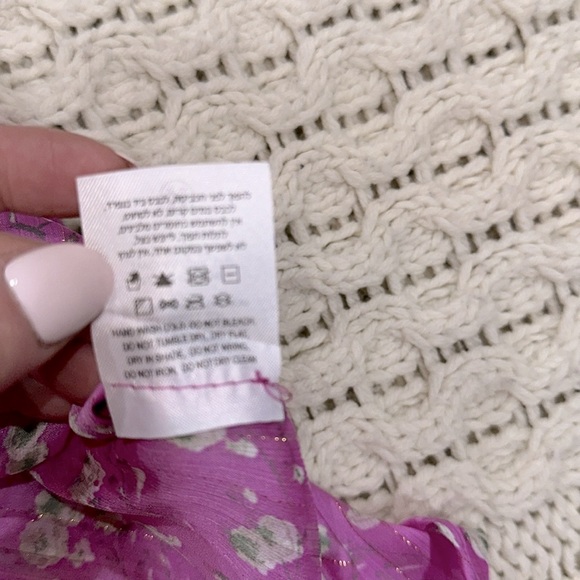 Sabina Musayev Pink Floral maxi Skirt size medium - Picture 7 of 7